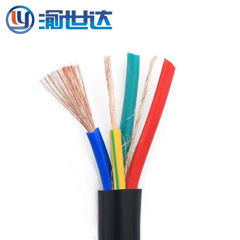 国标YC/YZ/YCW橡套电缆线2/3/4/5芯防水耐油耐磨纯铜橡胶电缆软线