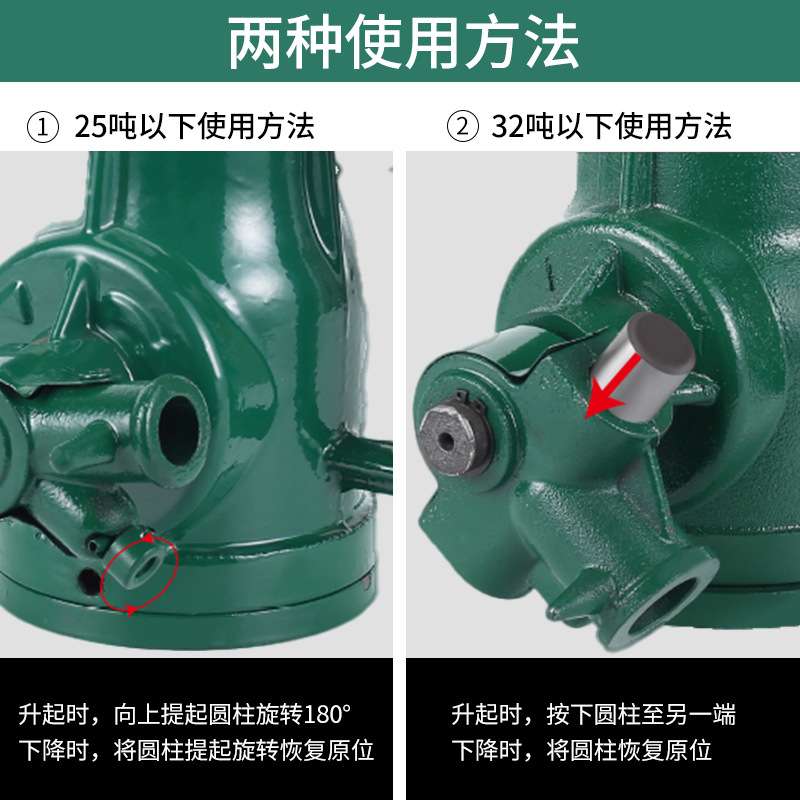 螺旋千斤顶顶立式5t25t32t50t机械齿轮式手摇套筒立式螺旋千斤顶