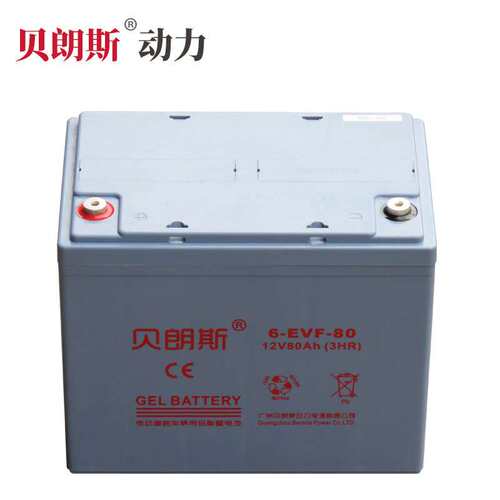 小金刚电池6-EVF-80 地牛托盘叉车电池12V80Ah半电动托盘车电瓶