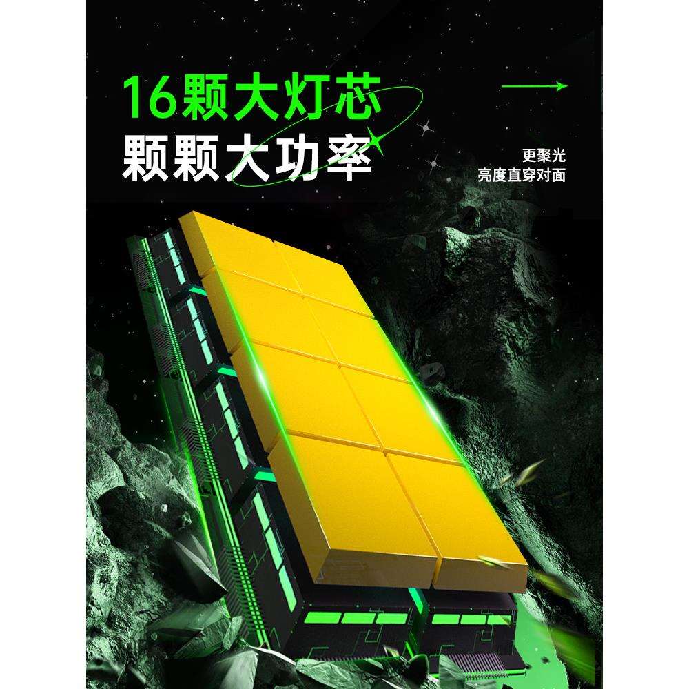 适用锋范08-19款LED前大灯远光近光一体雾灯超亮汽车透镜灯泡