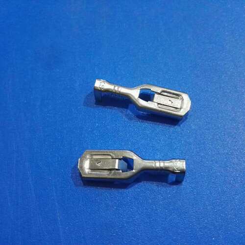 KST 6.3插簧带锁250 187直型母端子 铜件 连接器