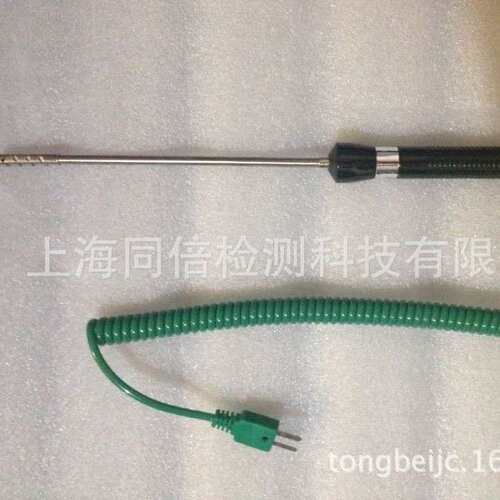 CEM华盛昌NR38高温气体温度探头高精度空气热电偶测温探头NR-38