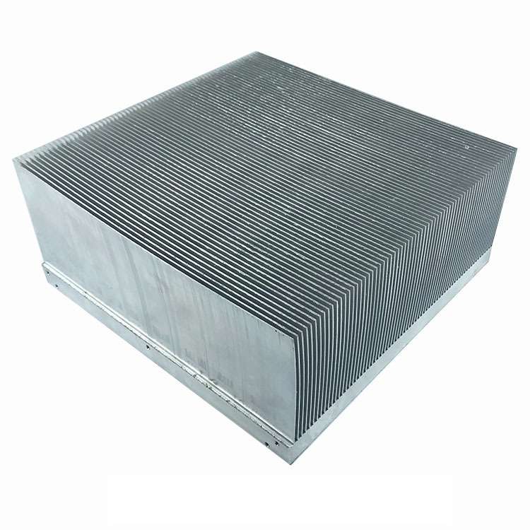 加工精密五金铲齿散热器大功率高密齿散热器灯具舞台灯散热片加工