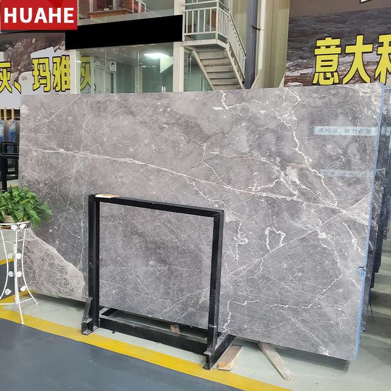 意大利灰天然大理石板 石材飘窗台奢石台桌面过门槛楼梯 加工