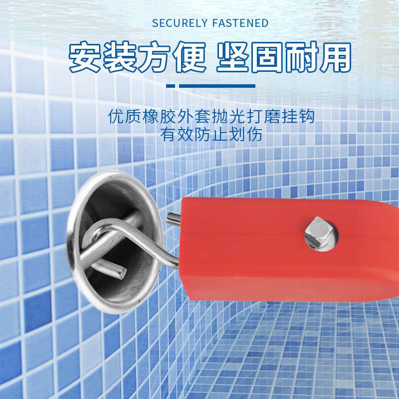 泳道线加重型收紧器不锈钢拉紧器泳池分道线拉紧器分隔线收紧器