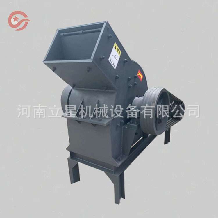 工地用碎砖块破碎机碳素块粉碎机青红石加气块锤式破碎机