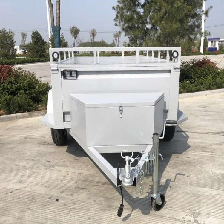 箱体拖车 露营野炊烧烤拖挂车 露营拖挂车车厢货车做饭露营拖挂车