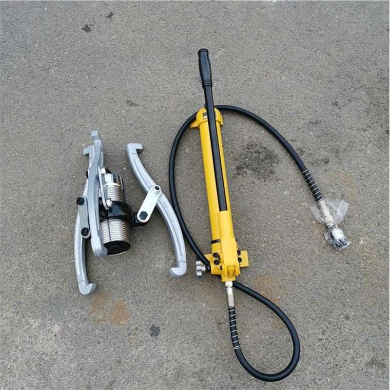 三爪两爪液压拉马轴承拆卸拔轮器分体式手动拉马5T10T20T30T50T