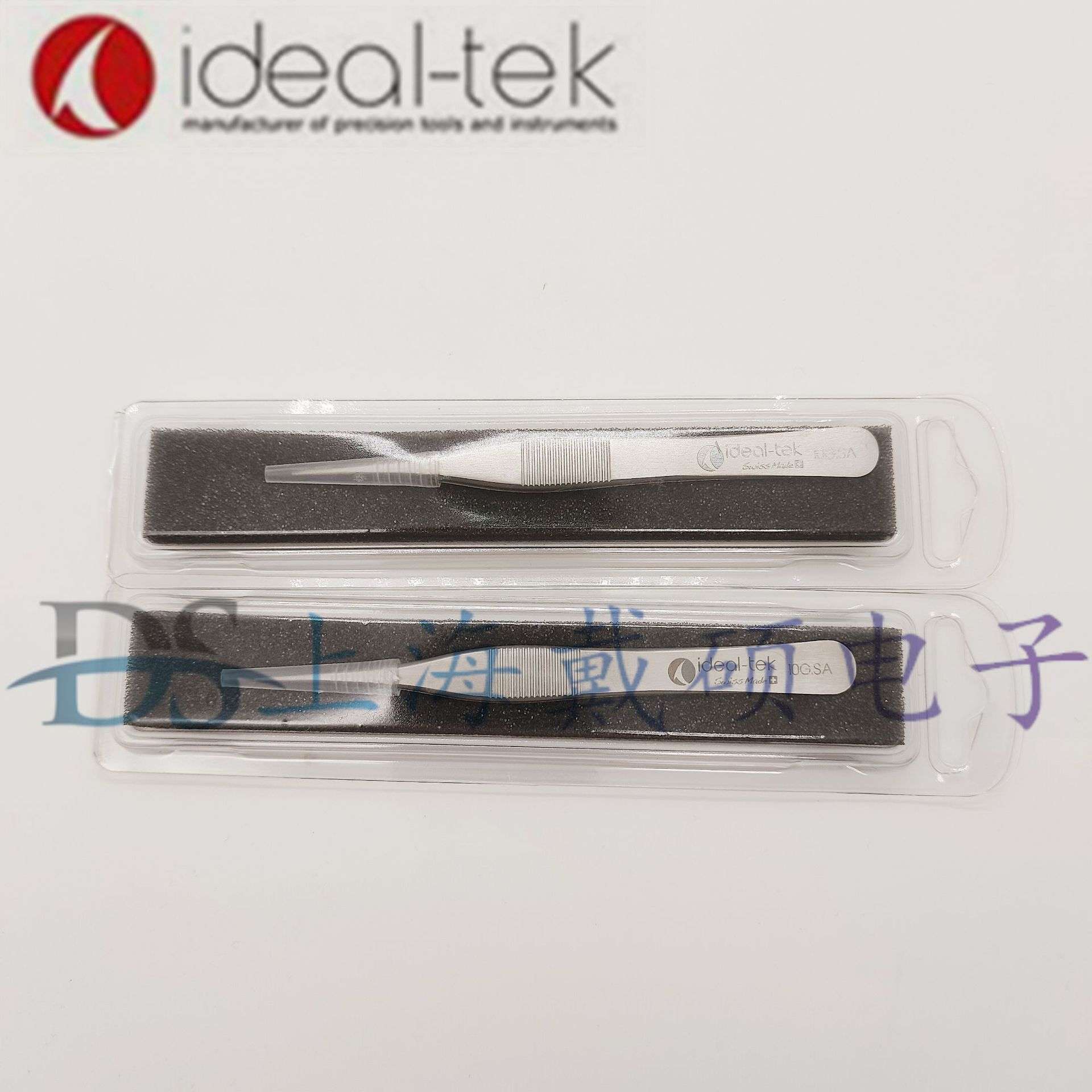 瑞士 ideal-tek 10G.SA.0.IT 防静电镊子不锈钢抗磁防滑10G.SA
