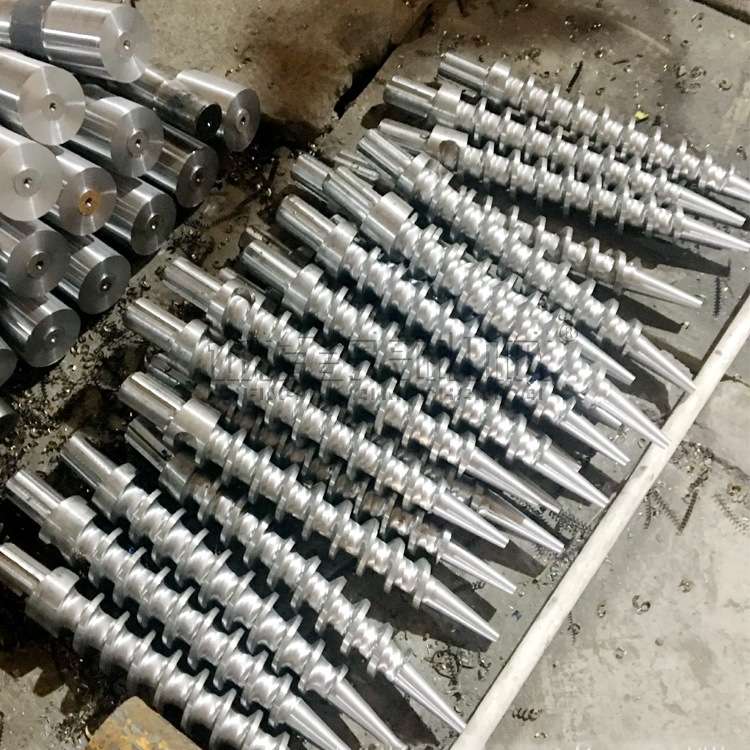 供应制炭机螺旋推进器 机制木炭机成形筒配件齐全 50木炭机推进器