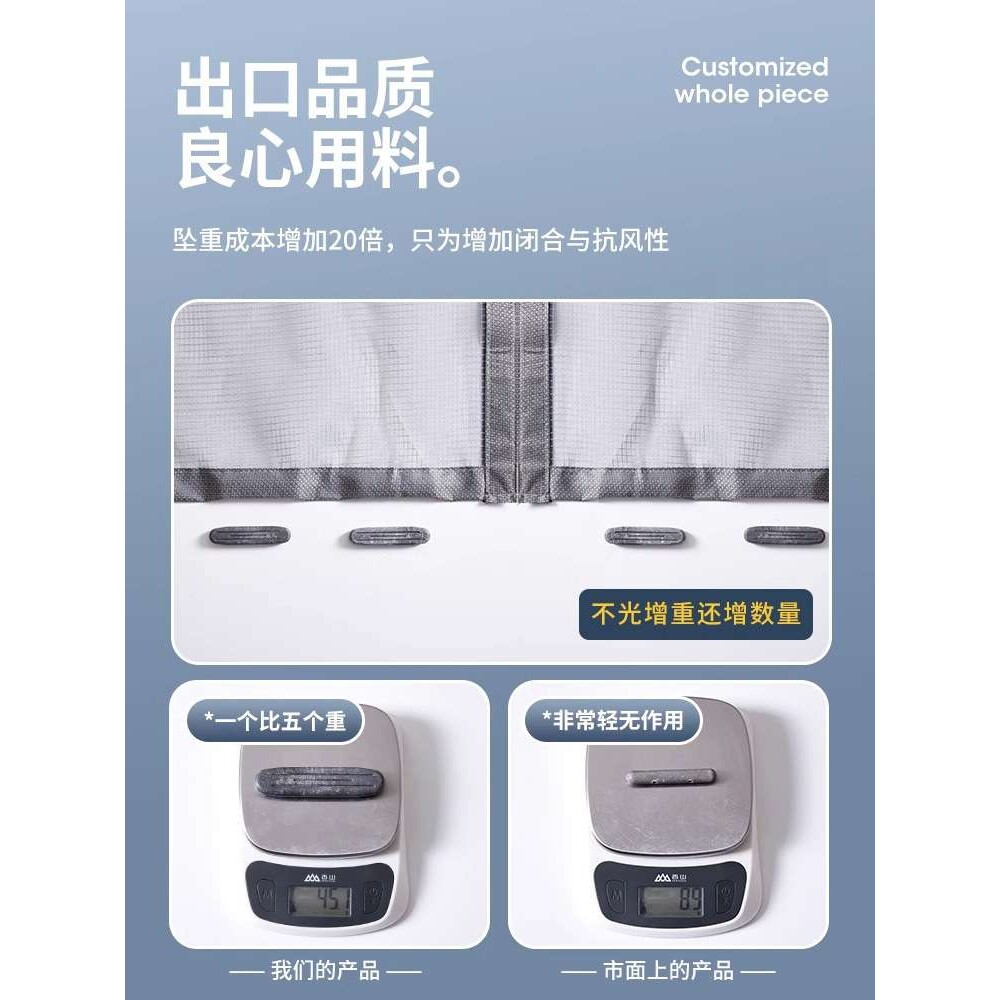 防蚊门帘磁性2025新款纱窗磁铁魔术贴夏季沙门沙窗磁吸全磁条