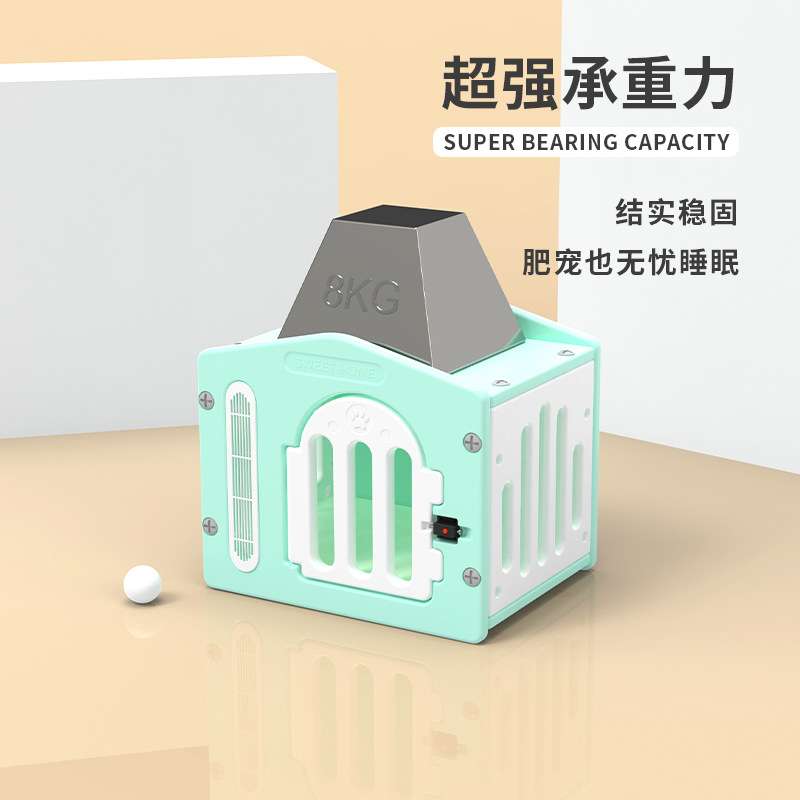 可拆卸塑料猫屋猫窝可水洗猫房子室内室外猫别墅爆款出口带门带窗