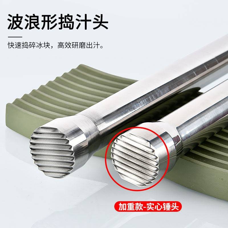 溥畔年 304不锈钢调酒器一套手打柠檬茶奶茶店制作工具鸡尾酒手摇