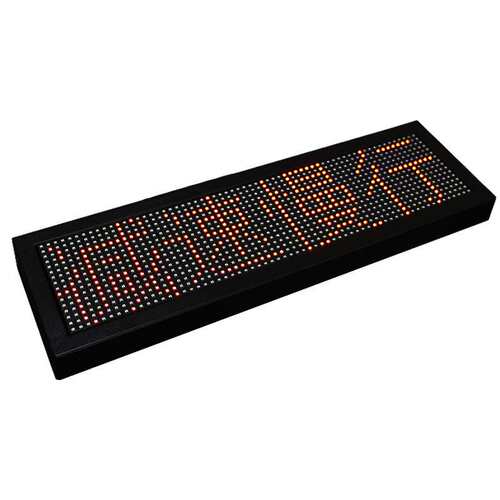 5.0单红4字地摊夜市广告牌手机改字滚动走子车载桌面led显示屏