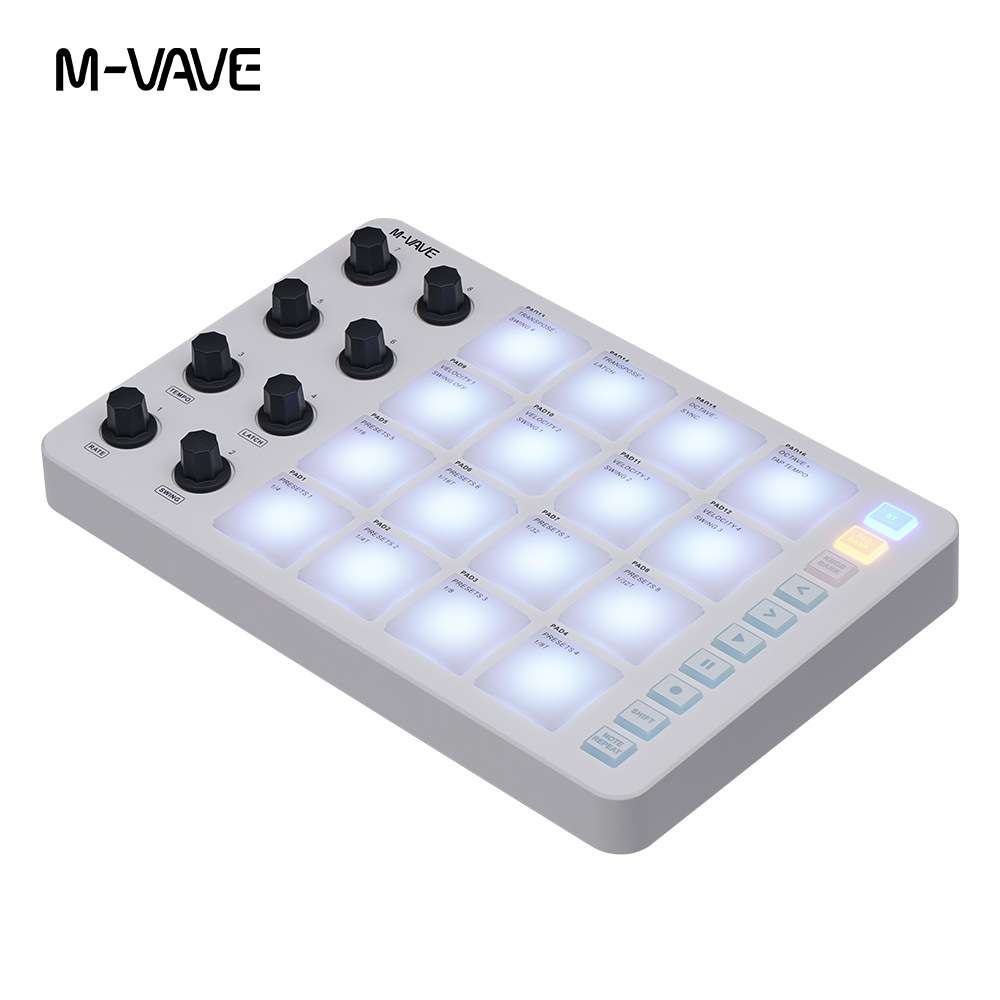 MIDI控制器打击垫RGB背光键盘亚马逊爆款混音节奏电子琴