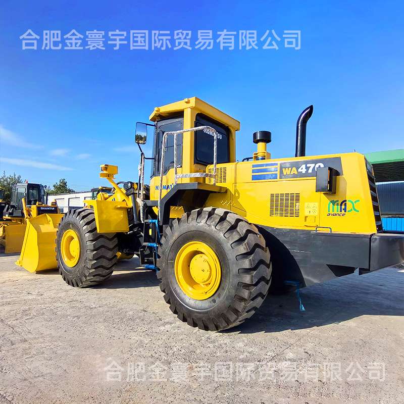 外贸机械装载机WA470装载机松小W380装载机原装进口大型铲车