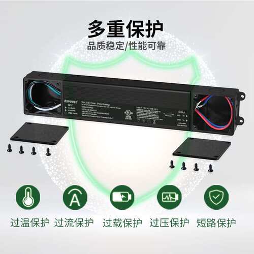 可控硅调光电源24V4A美规UL Class2/FCC认证96W驱动器led驱动电源