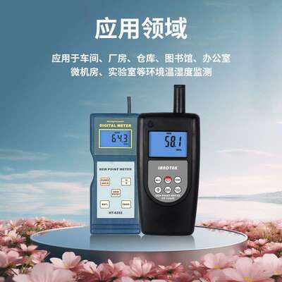 兰泰HT1292D/HT6292高精度数字露点仪可测量温度湿度办公露点仪