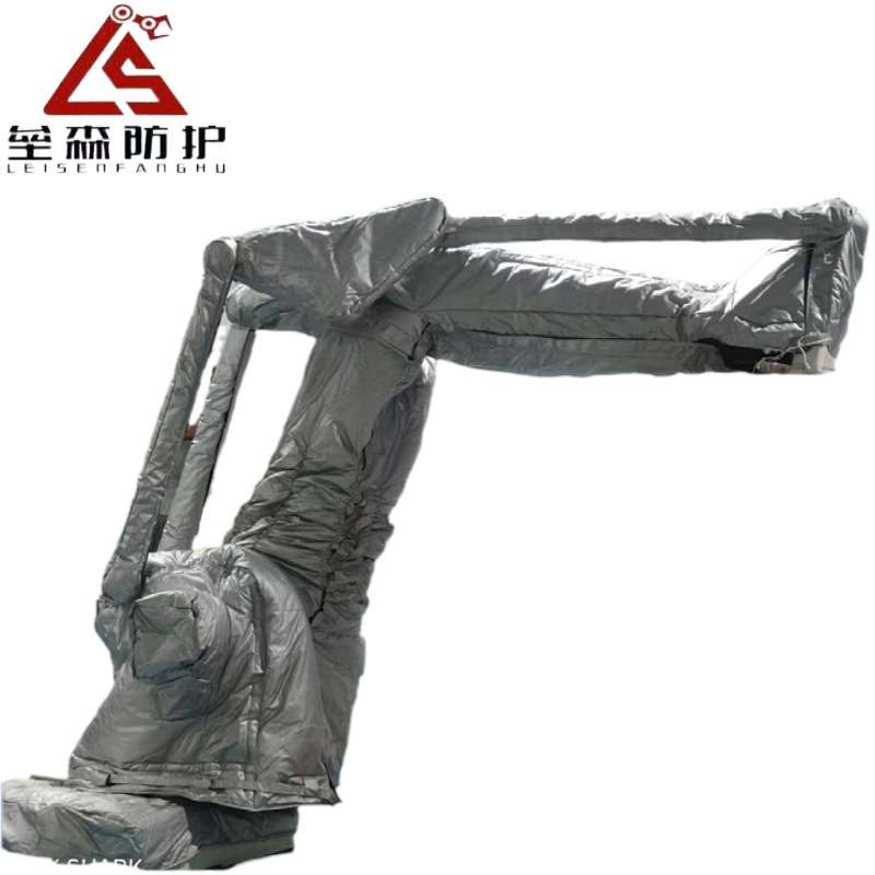 工业机器人防尘罩ABB4600/6700防爆防护服耐高温耐酸碱保护罩喷涂