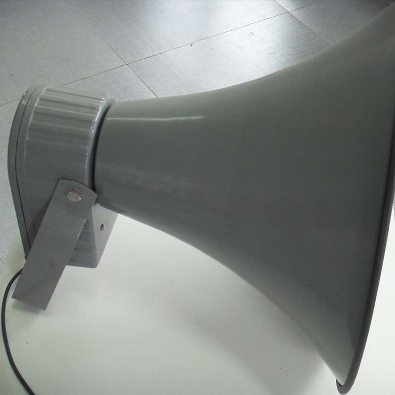 厂家 船用防水号筒式扬声器扩音机 户外外磁式广告扬声器号角