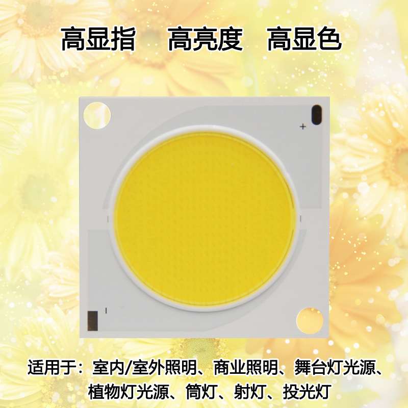 厂家cob集成灯珠光源led 300W大功率高亮摄影RA95高显指普瑞芯片