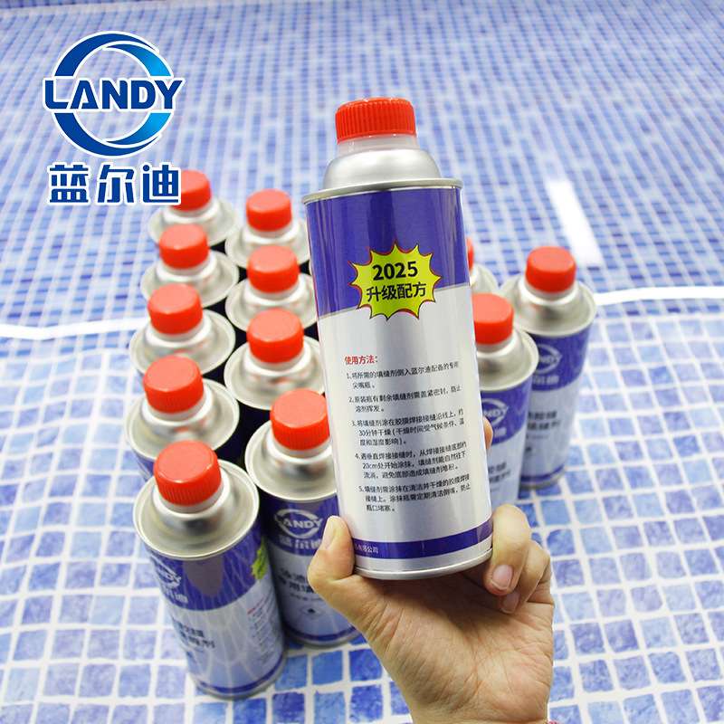 泳池装饰胶膜专用胶水 防水胶膜填缝剂 泳池地胶焊接接缝填缝剂