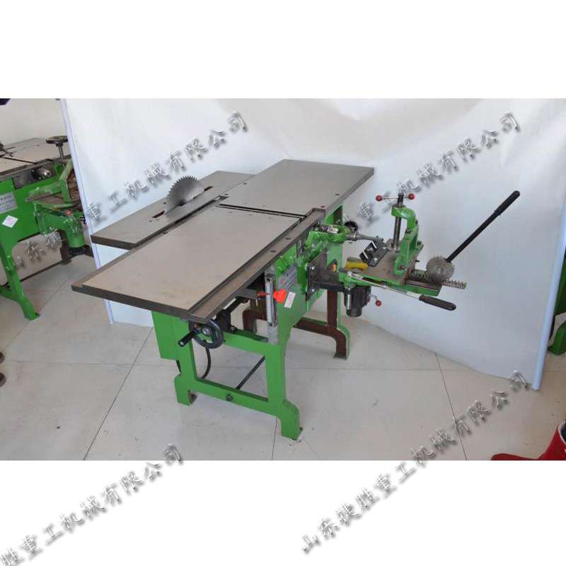 家用小型木工刨床300型多功能木工小台刨木板锯切下料平刨机床