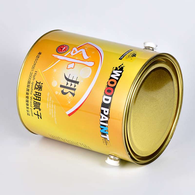 外邦透明腻子油性木器漆补伤补缝腻子填缝找平易打磨桶装木工耐磨