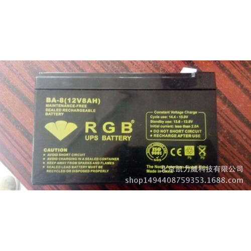 RGB蓄电池BA-65/12V6H铅酸储能免维护蓄电池