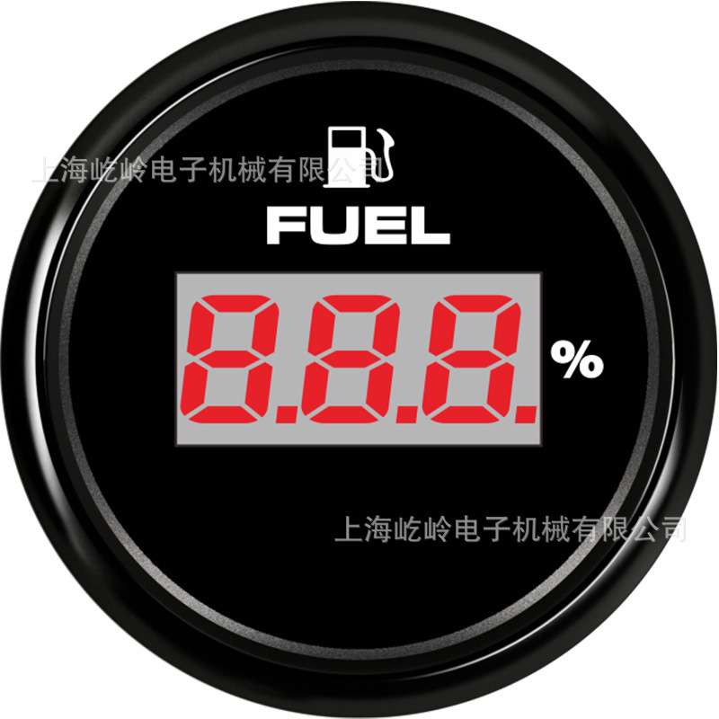 52mm汽车货车卡车快艇游艇油位表燃油表燃料表 信号可调仪表
