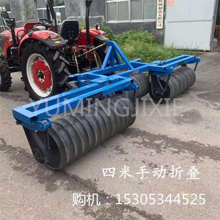 小麦镇压器 压地封地有利于小麦出苗率高 小麦播种后保墒器压地机