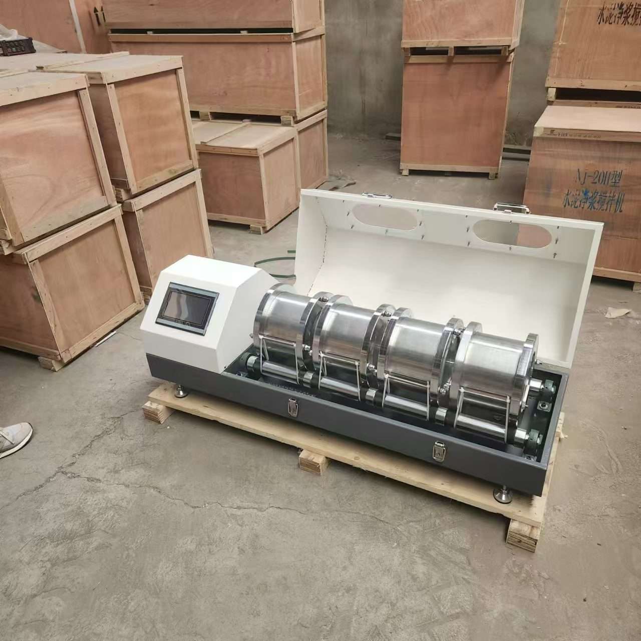 狄法尔磨耗试验机 粗集料细集料微型狄法尔磨耗值试验仪器设备厂