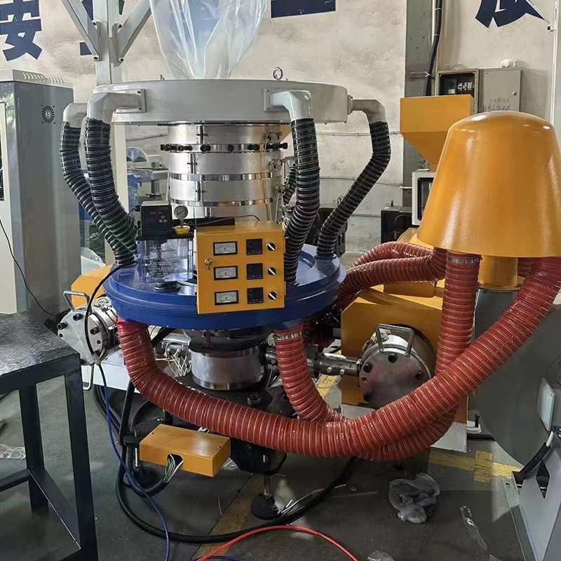 厂家全自动ABA吹膜机 高低压吹膜机背心袋塑料袋薄膜吹膜机