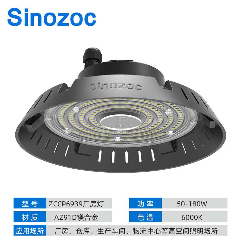 兆昌led工矿灯厂房灯工业照明灯工厂车间仓库照明灯天棚灯谷仓灯