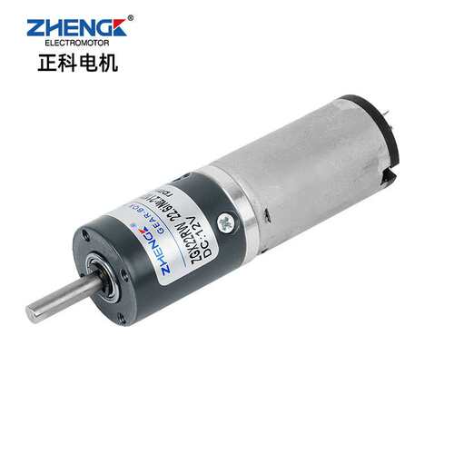 正科有刷行星齿轮减速电机ZGX22RW(1:22.6-1:36) 12V 24V 22mm