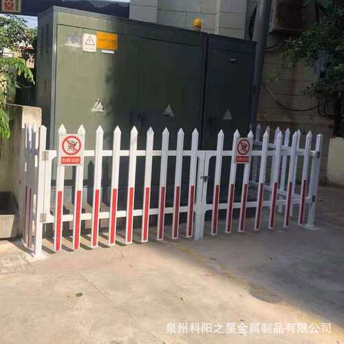 福建PVC草坪护栏h锌钢庭院绿化防护栅栏小区花园林户外变电箱围栏