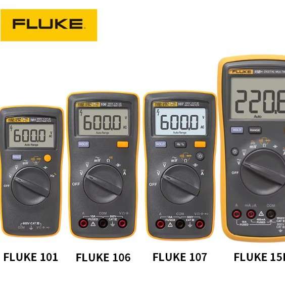 新款15B MAX-02（标配TL31特尖表头)、FLUKE106数字万用表