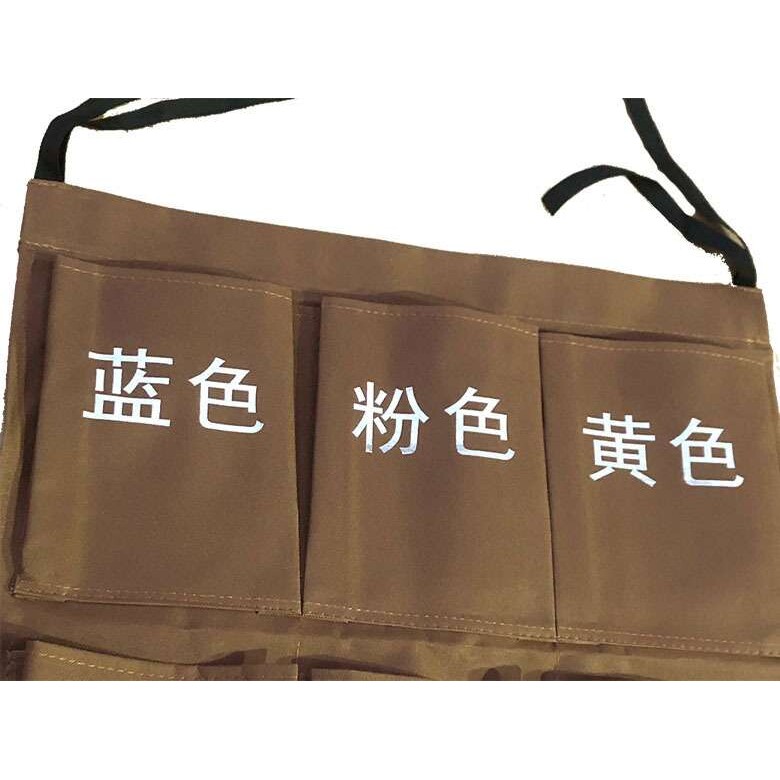 锦江之星酒店抹布袋客房工作车清洁车布草车毛巾收纳区分挂袋