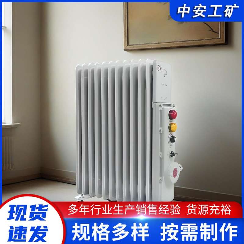 矿用防爆油汀JG/T236煤矿用防爆电暖器取暖器 电热油汀3KW220V