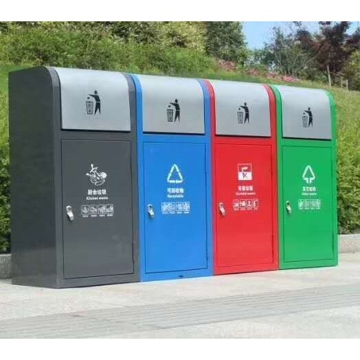 方形客房厨房塑料收纳筒户外小区无盖垃圾桶大号环卫废纸篓垃圾箱