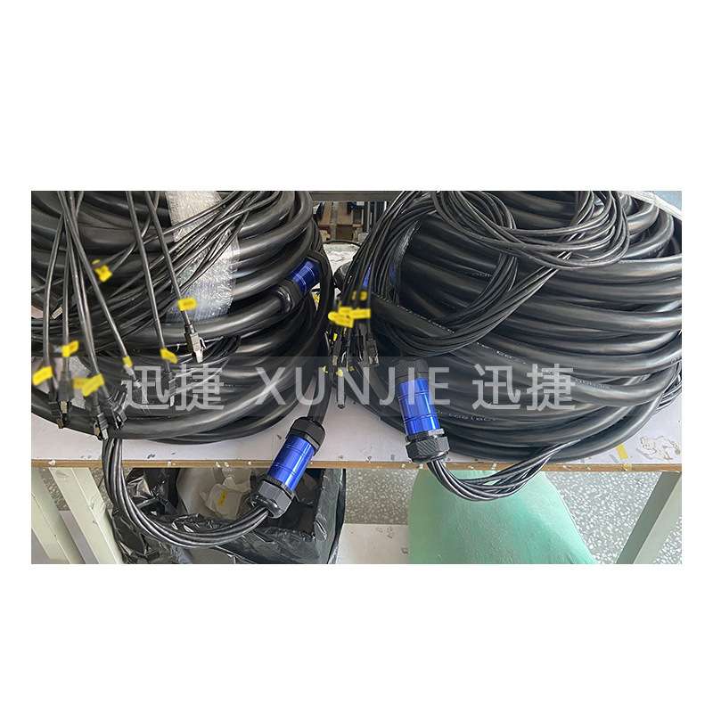 cat6纯铜舞台音箱专用LED屏工程高速网络线超六类4芯屏蔽复合网线