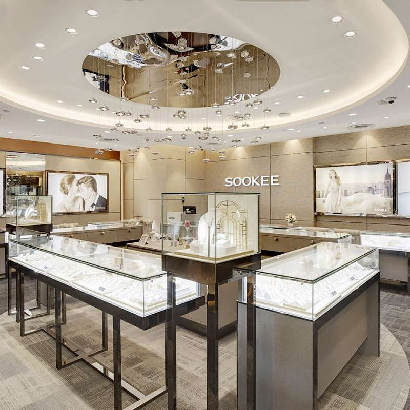 珠宝灯首饰钟表眼镜柜台立杆灯博物馆展示柜led小射灯高显色