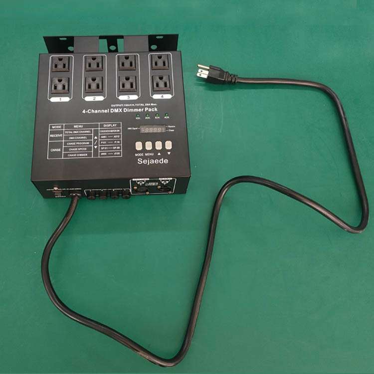 4路通道硅箱 4DMX512调光控制器舞台灯光DMX512舞台灯光控制器