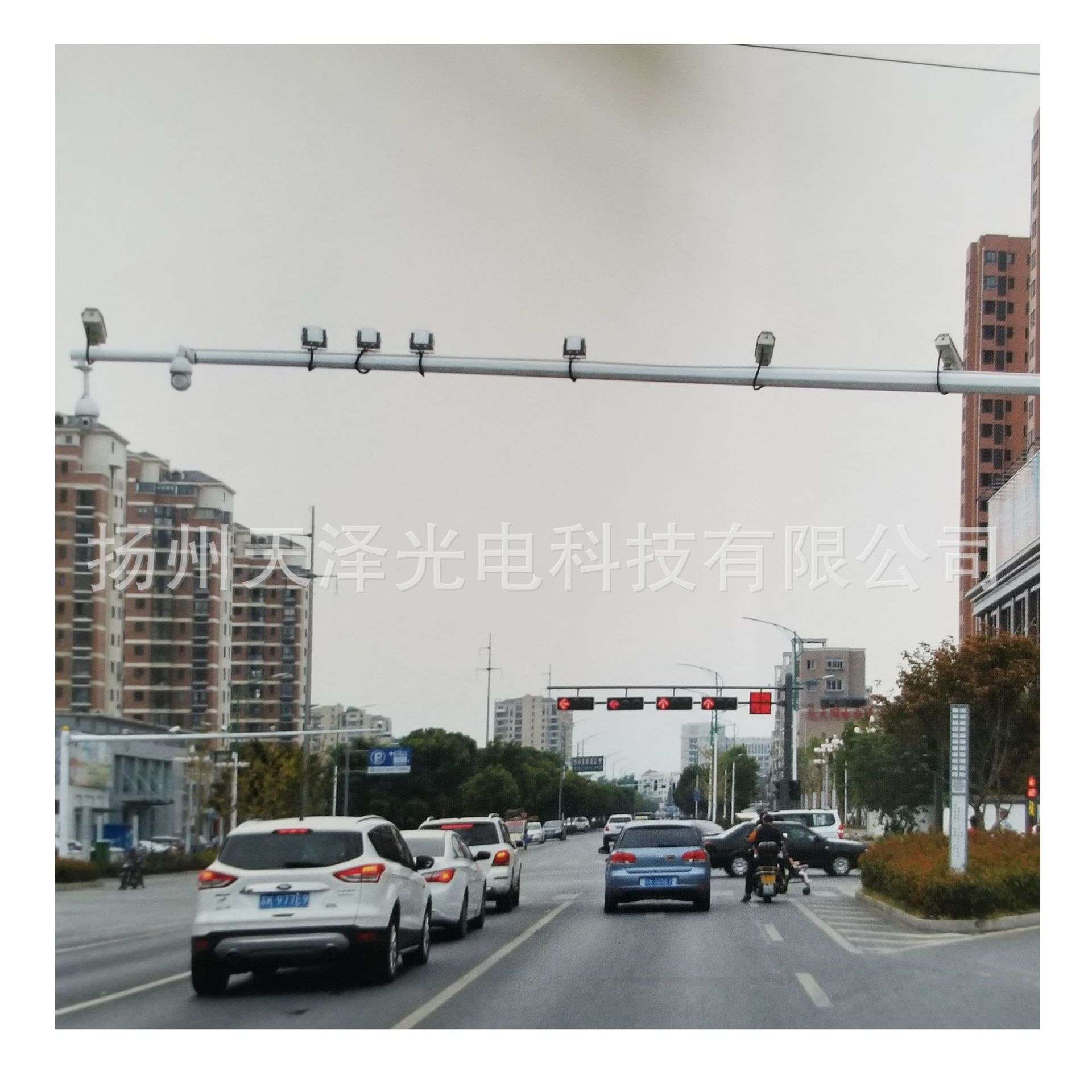 交通信号灯 人行信号杆来图可定 制 交通指挥框架式信号led警示灯