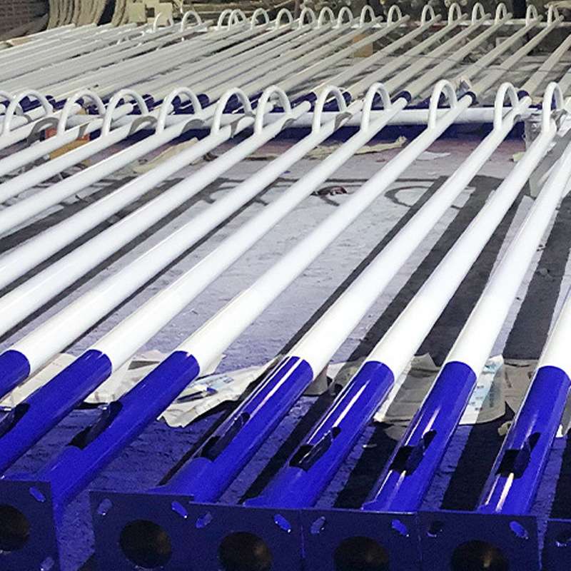 太阳能路灯带杆全套5/6米灯杆农村led照明家用户外超亮