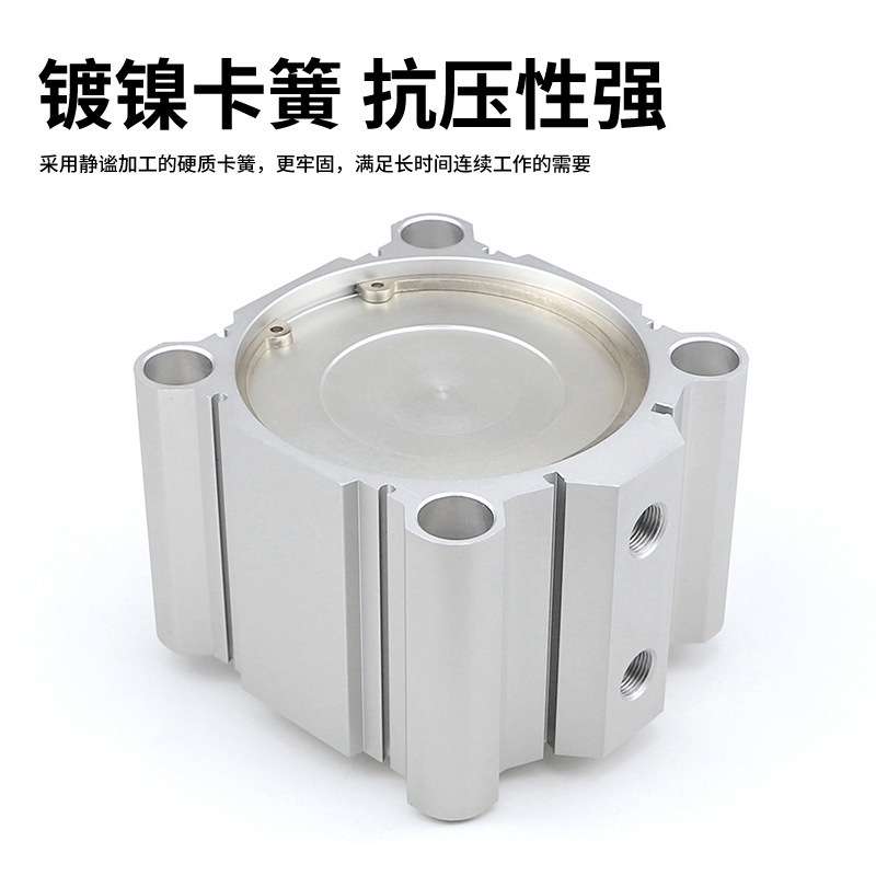 SDA大缸径气缸125/140/160x5x10x15-20-30-40-50-75-100S薄型气缸