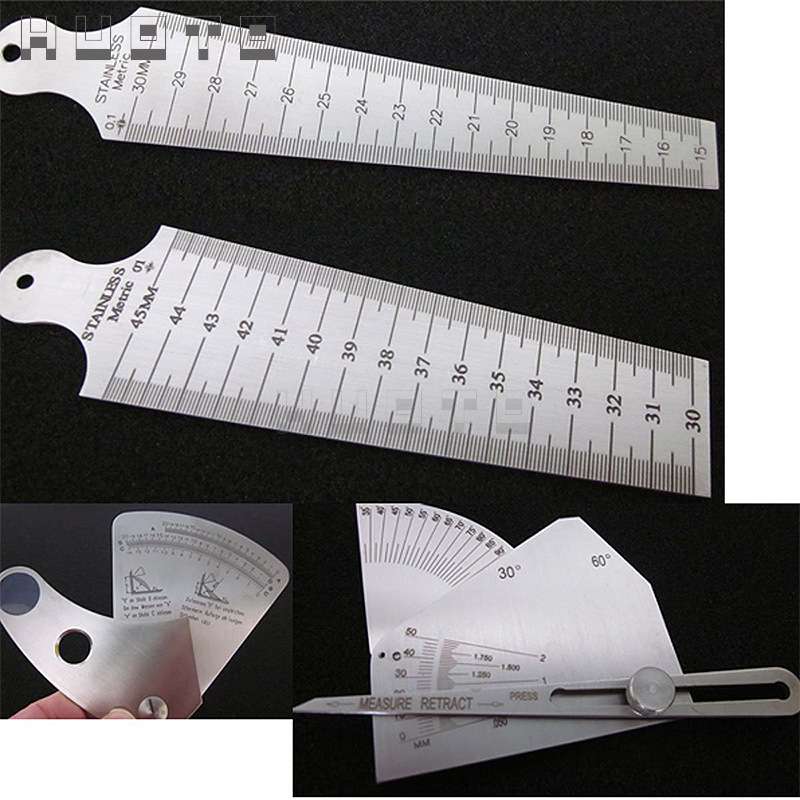 焊缝规7件套 焊缝检验工具套装13件套组合式角焊缝规16件套量具