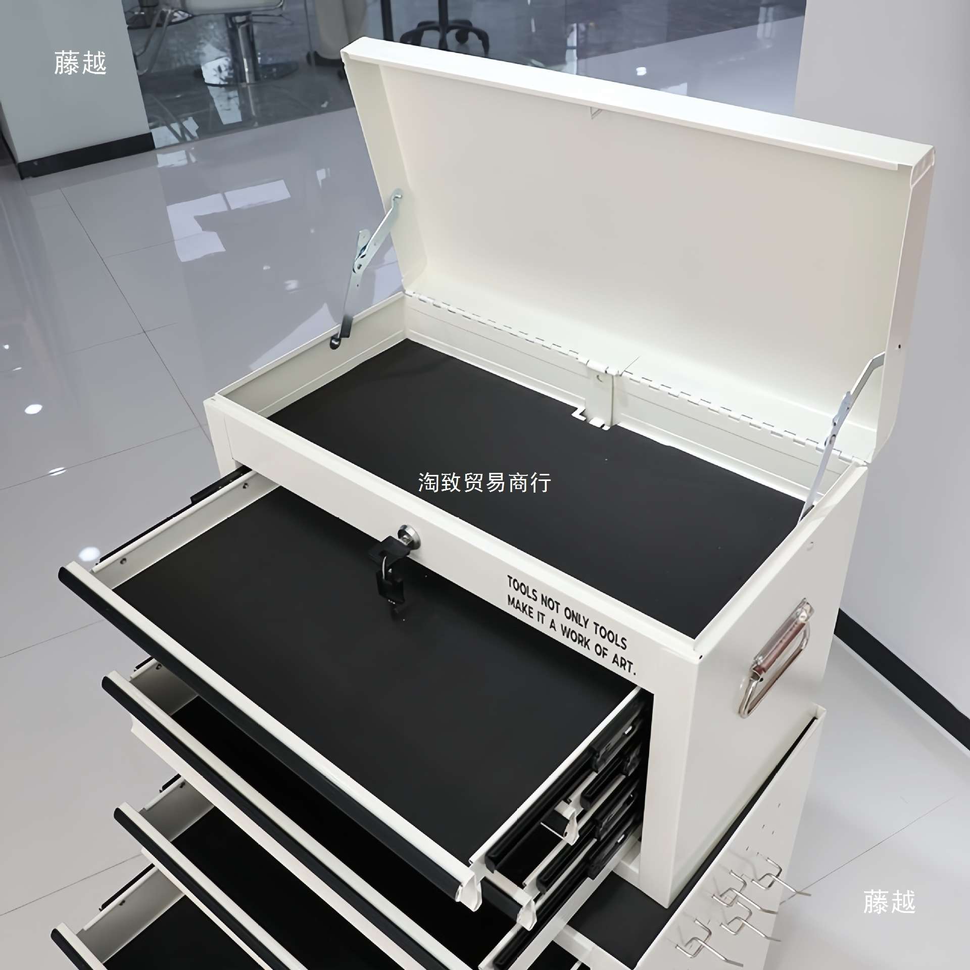 理发店工具柜发廊工具车美发店置物架工具台剪发推车小柜子