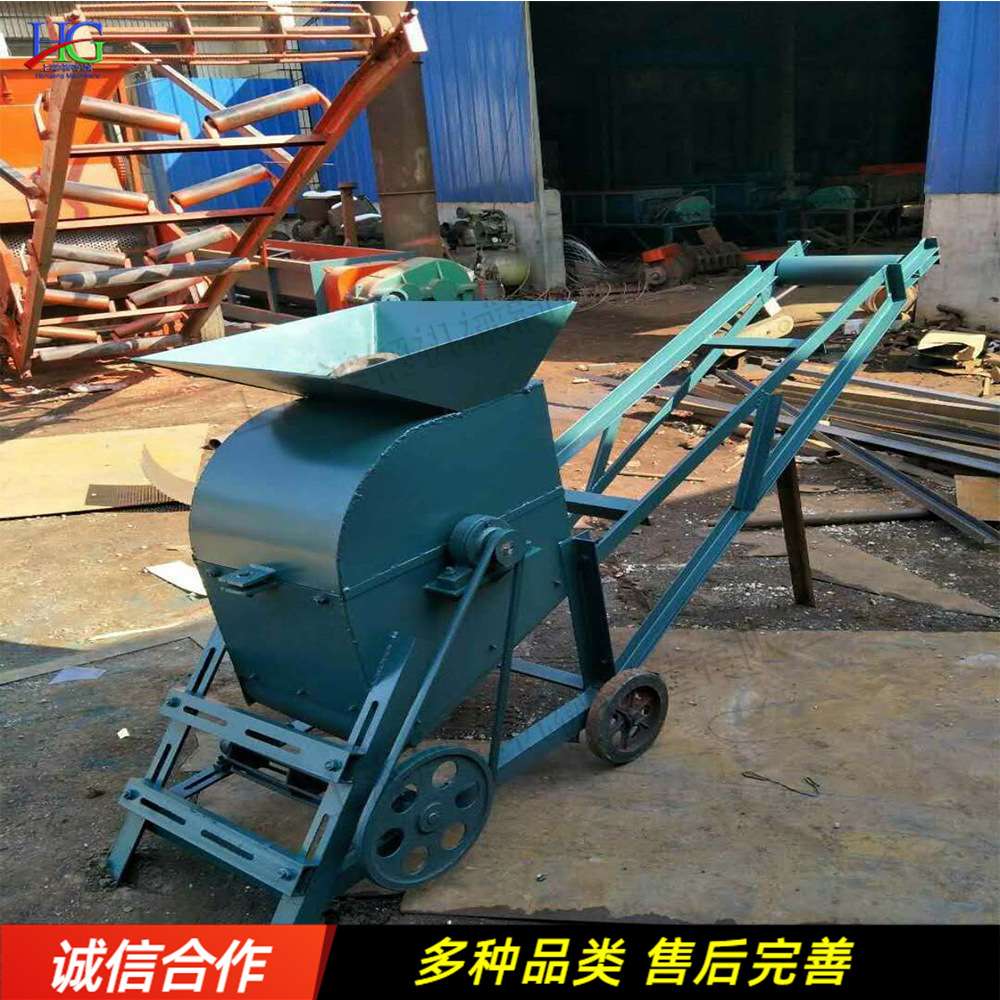 小型移动土壤粉土机 种植泥土粉碎机 豆饼豆渣粉碎设备