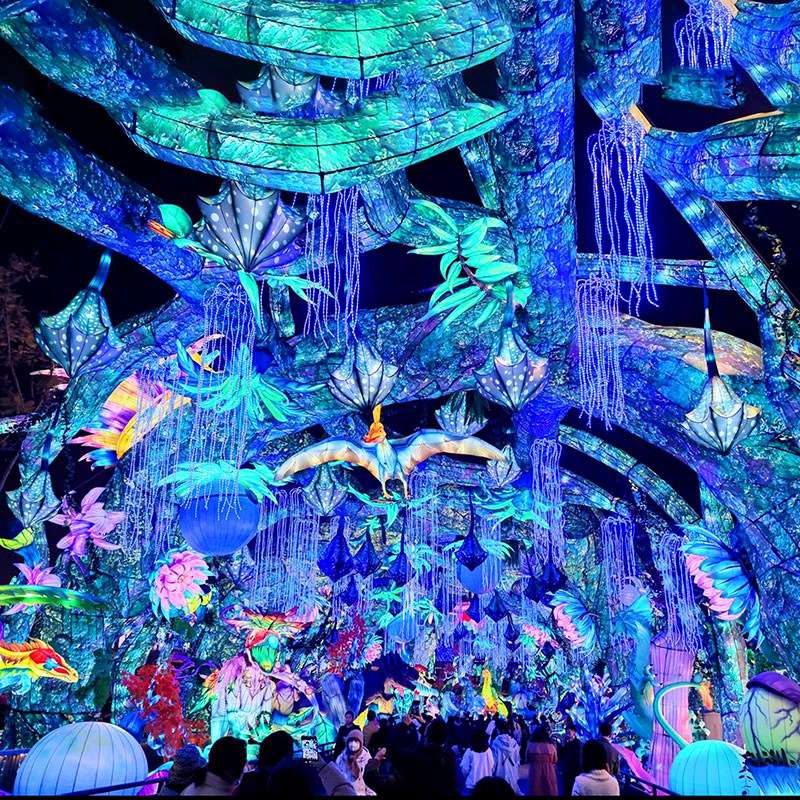 大型花灯户外大宋不夜城创意国潮造型彩灯文旅景区农历春节装饰